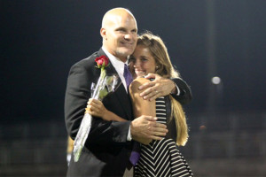 Calen Lawrence crowned Homecoming Queen