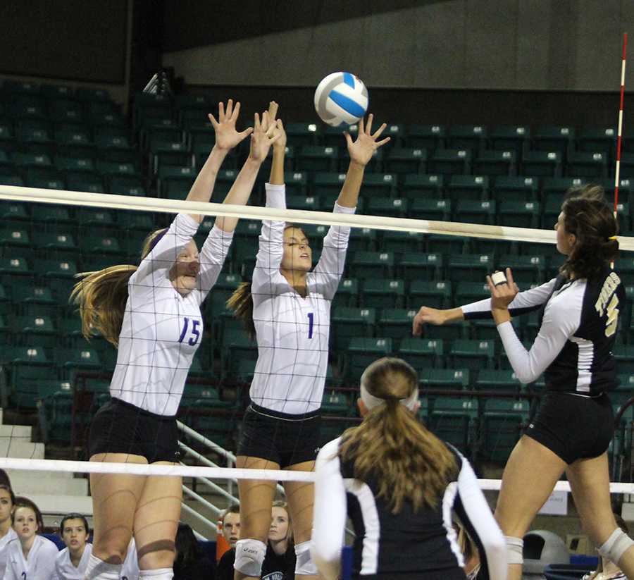 Volleyball defeats Blue Valley in state tournament