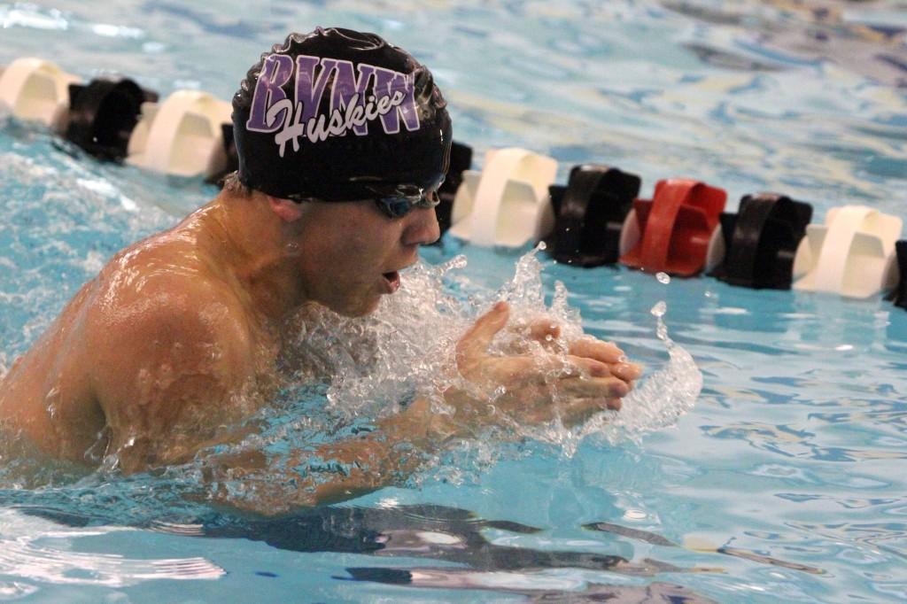 Blue Valley Southwest defeats boys swim and dive in first meet