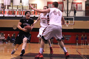 Boys basketball defeats Blue Valley West