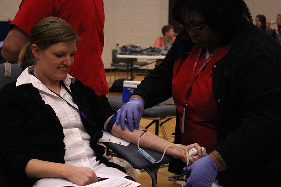 National Honor Society hosts annual blood drive