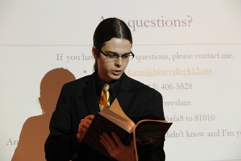 Slam Poetry Club provides an outlet