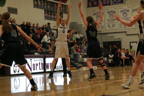Girls varsity basketball defeats BVN 49-32