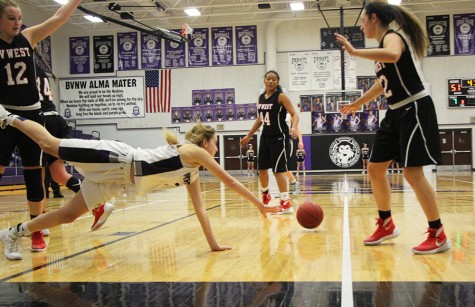 Girls varsity basketball defeats BVW