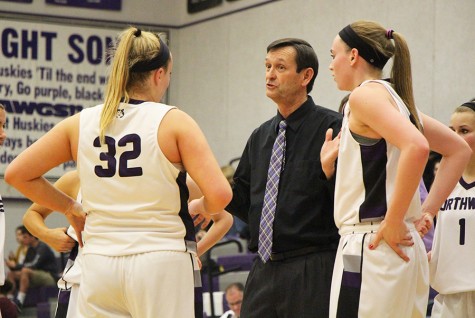 Girls varsity basketball defeated by STA on senior night