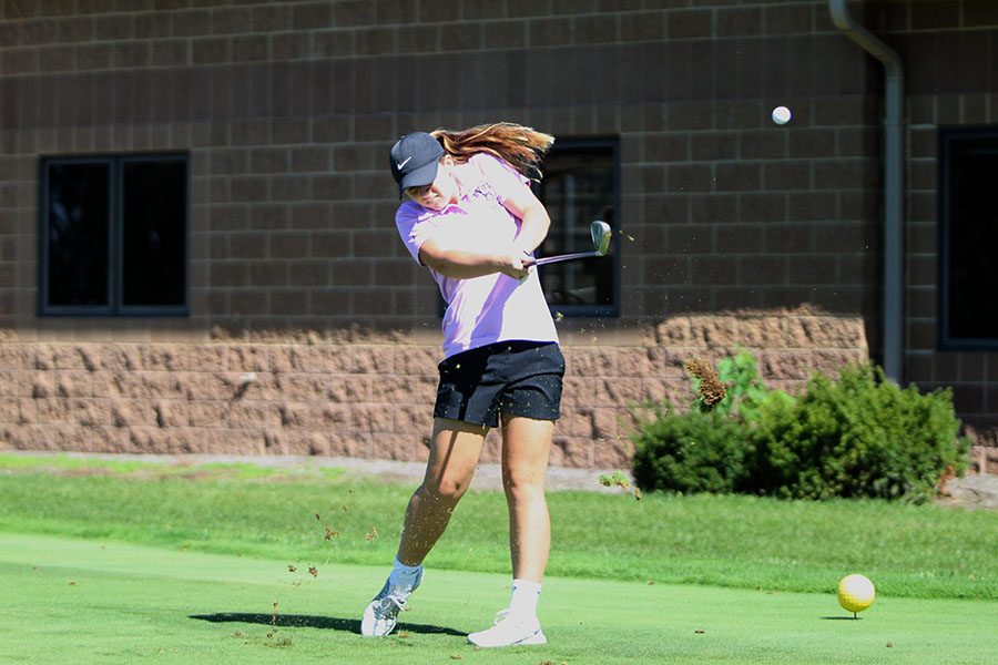 Girls golf competed at Carol Gillard High School Girls Invitational