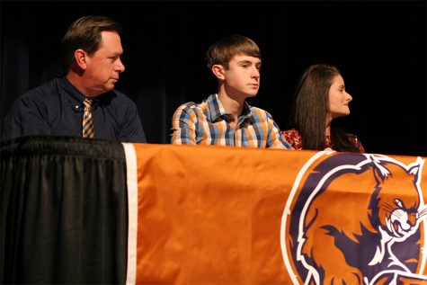 Five student athletes sign their national letters of intent