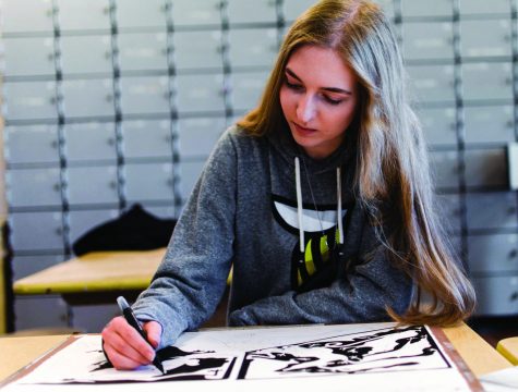 Drawing her future