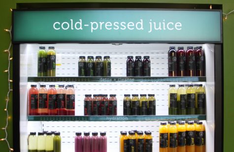 Simply Science Juices offers a variety of juices, coffees and milks. 
