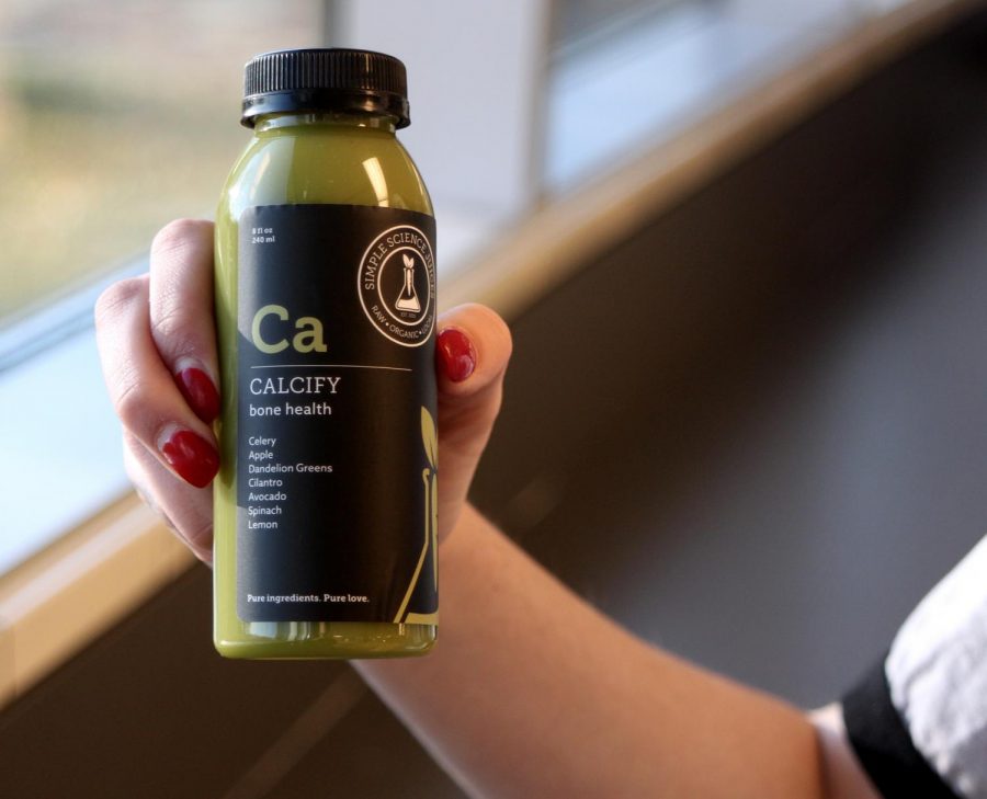Simple Sciences Juices claims Calcify helps support bone and liver health, reduces water retention, and curbs cravings. 