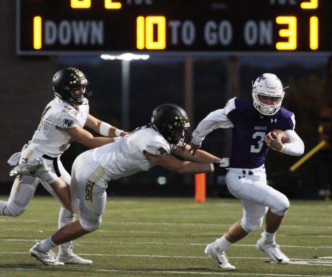 Tigers cruise past Huskies, 49-13, in Homecoming game