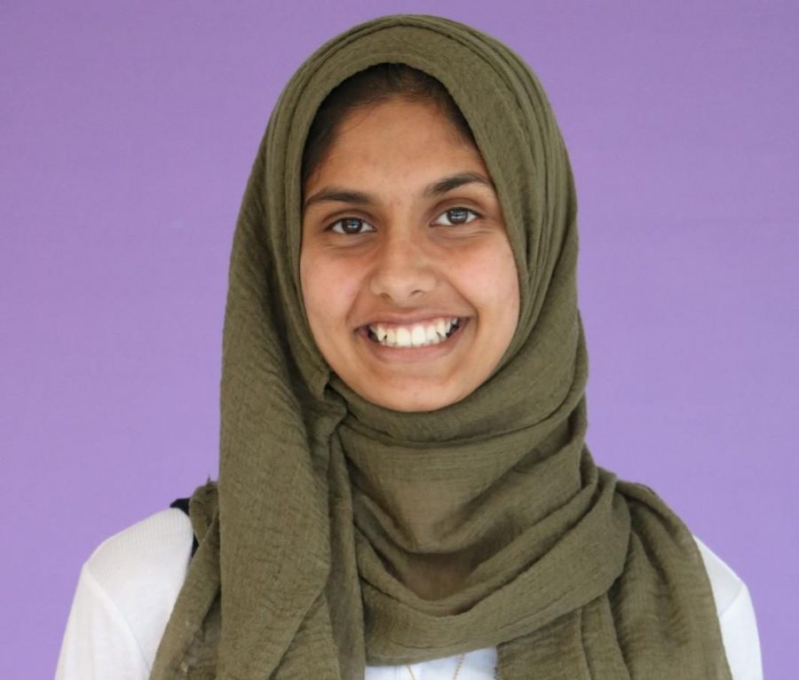 Junior Raabia Qureshi was selected to serve as the Area One KAY President on Nov. 12.