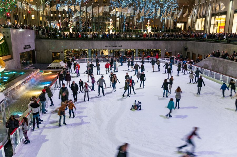 Ice skating At Rockefeller Center
