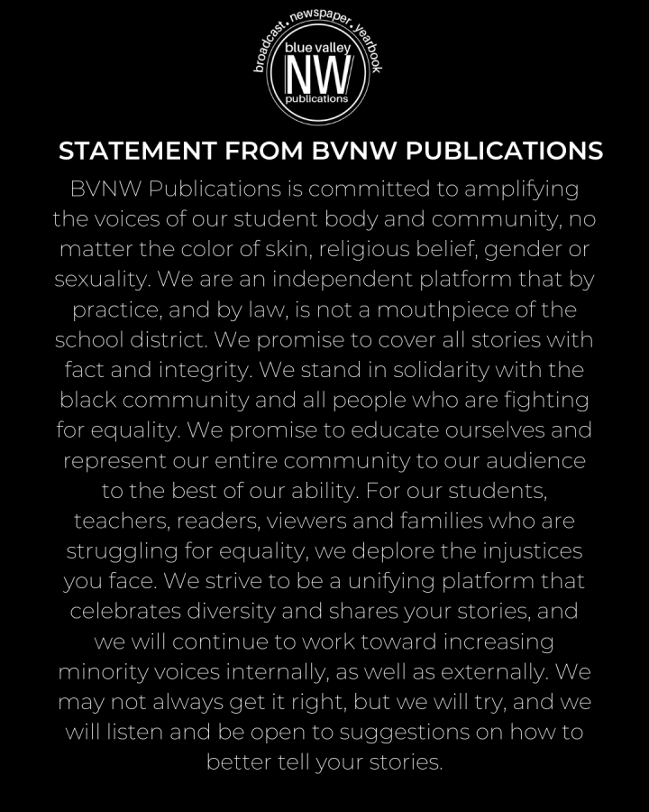 BVNW Publications statement regarding race