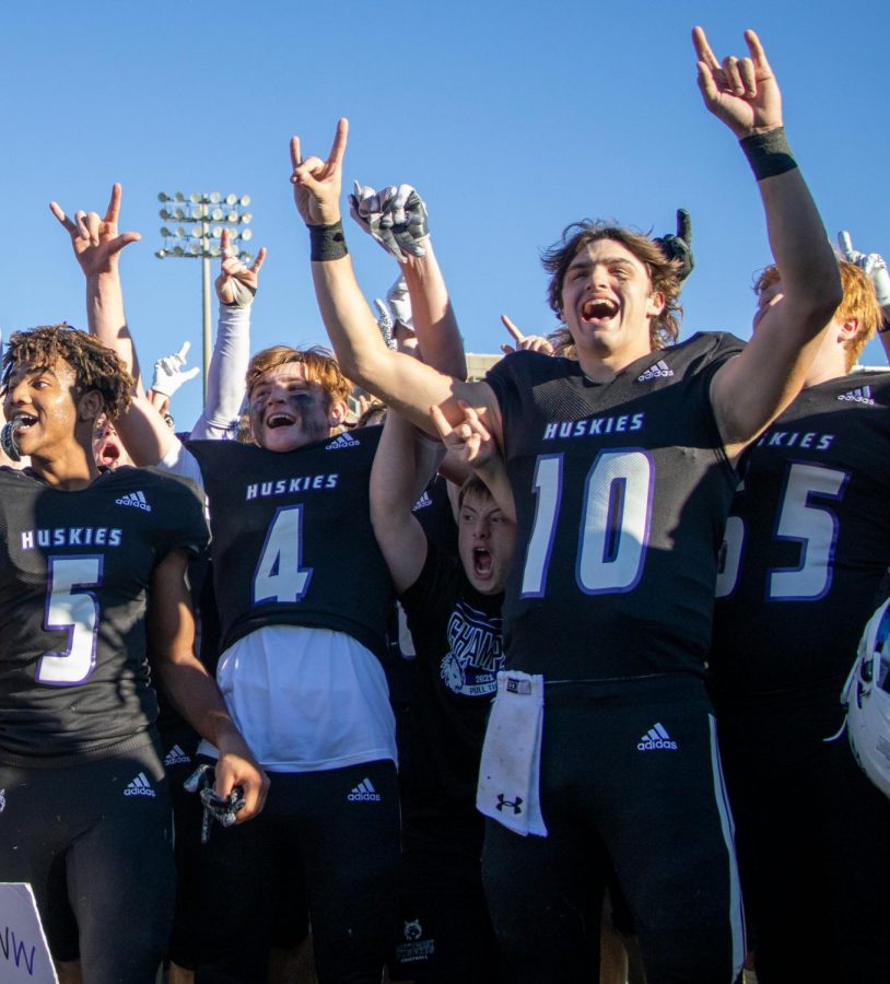 The BVNW Football team played Derby High School in the KSHSAA 6A State Championship game, Nov. 27. The Huskies Defeated the Panthers, 41-21.