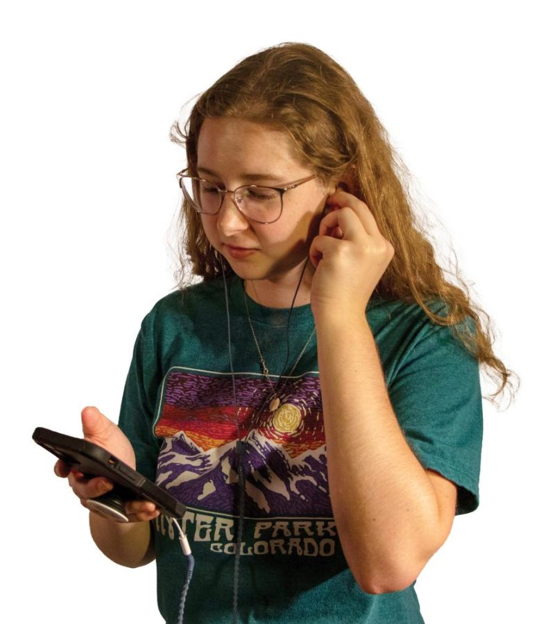 Senior Rachel Gillam has always had a connection to music. “I’ll definitely be walking around with my airpods in, listening to music,” Gillam said.
