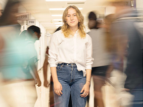 Senior Lillian Flood described how she often alters her personality when in certain environments. I would say someone who likes to fit in wherever I am, Flood said. I just kind of mold to the conversation and figure out who I need to e in a situation. 