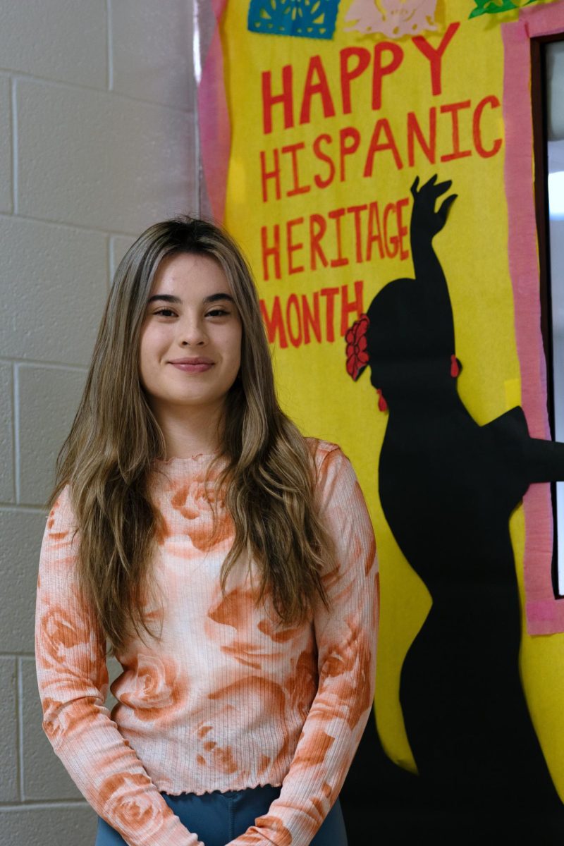 Senior Cova Guerra has been a part of the Hispanic Heritage Club for two years. “Being a part of the club has given me a home within my school,” Guerra said. “It has deepened my connection to my heritage and allowed me to build friendships with others who celebrate and value our culture too.”