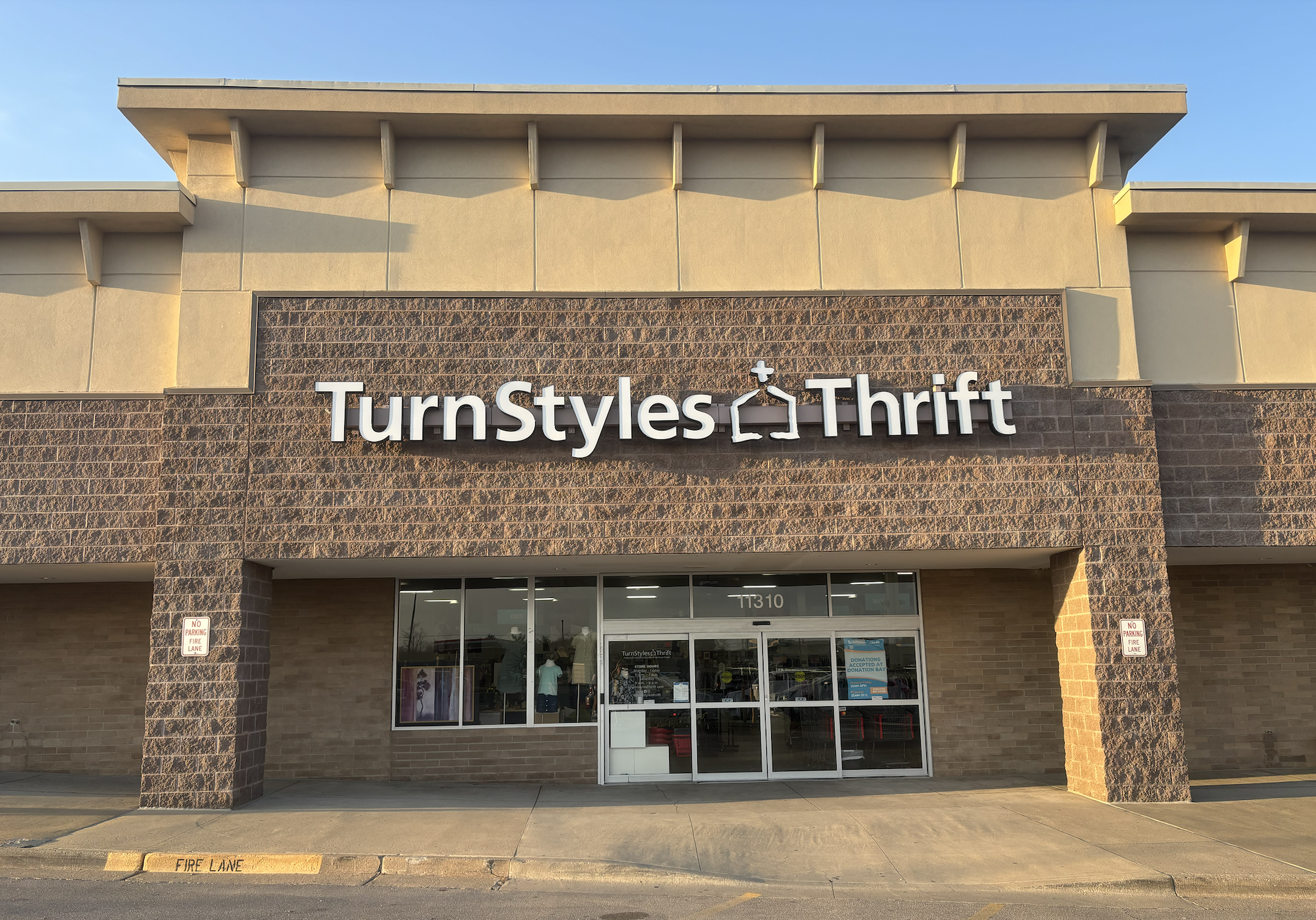 TurnStyles Thrift, located on 135th and Quivira, earned a 4/5 due to their wide selection and organization.