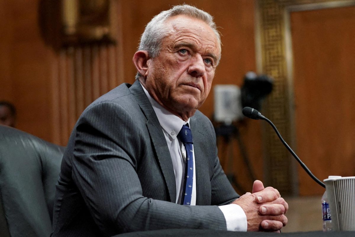 Robert F. Kennedy Jr., U.S. President Trump’s nominee to be secretary of Health and Human Services, testifies before a Senate Health, Education, Labor, and Pensions (HELP) Committee confirmation hearing on Capitol Hill in Washington, U.S., January 30, 2025. 