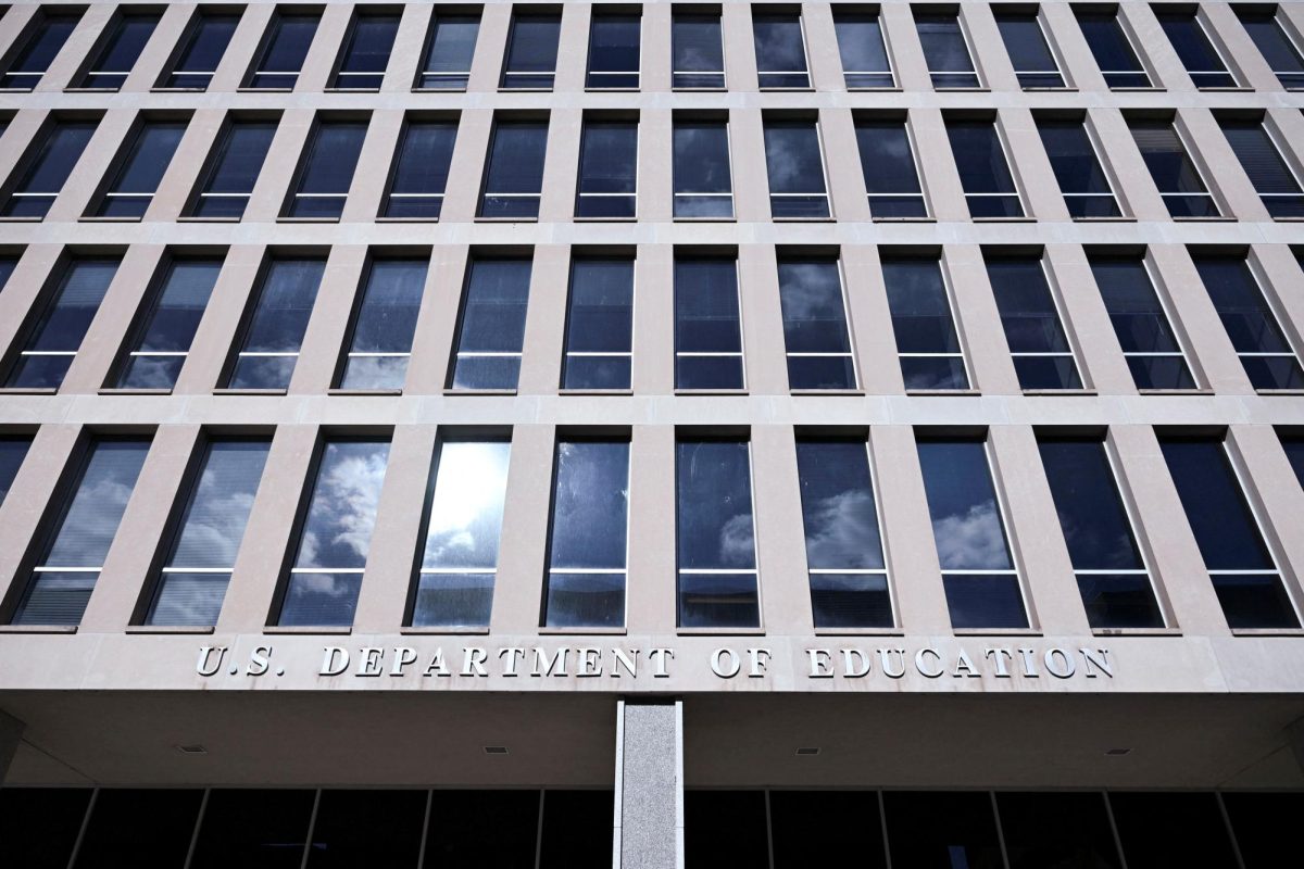A view of the U.S. Department of Education building in Washington, D.C., U.S., February 1, 2025. 