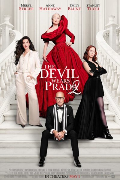 Promotional poster for "The Devil Wears Prada 2" released by 20th Century Studios